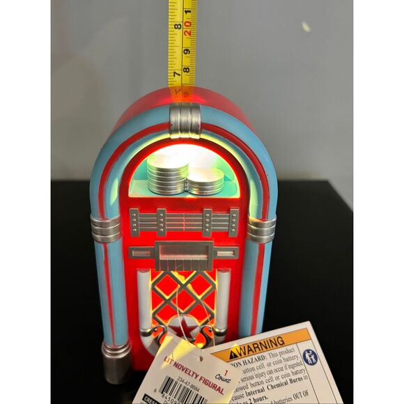 Target Bullseye Light Up 50’s Novelty Figurals Jukebox - Picture 6 of 7